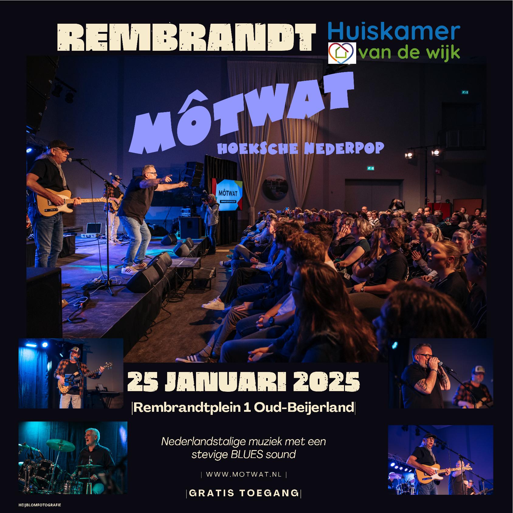 Motwat treedt op in Rembrandt